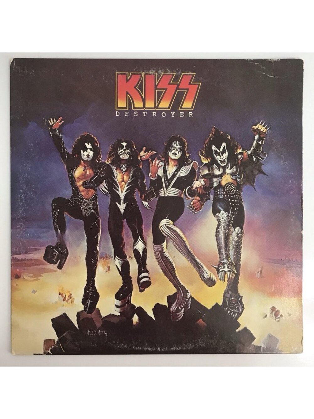 KISS Destroyer Vinyl LP Record Original 1976 Casablanca NBLP 7025 Album
